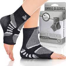 Amazon.com: Nordic Lifting Ankle Compression Sleeves (1 Pair) - Support for  Injury Recovery & Prevention - 1 Year Warranty (Grey, Small) : Health &  Household