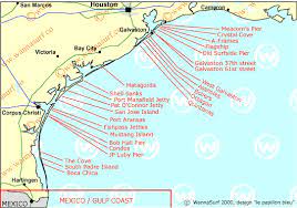 Surfing Spots In Texas - Fishpass Jetties Surfing Bay City Port Aransas