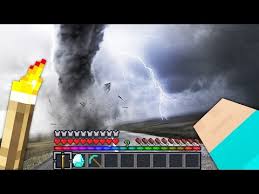 This app shows you how to get tornado mod which adds tornadoes, cyclones, hurricanes and other weather conditions in your minecraft pc world. Realistic Tornado In Minecraft Minecraft Mod Battle Challenge