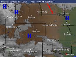 Intellicast Current Surface Analysis In Denver Colorado