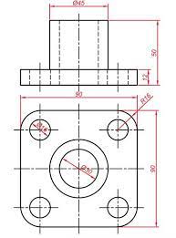 Teknik Resim Gorunus Cikarma Ornekleri Ornek Cizimler Makine Egitimi Vistas Dibujo Tecnico Tecnicas De Dibujo Dibujo Tecnico 3d
