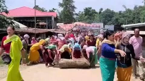 Protest Over Relocation of UNLF (P) Camp Turns Violent in Manipur
