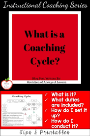 Coaching Cycle What Is It And How Do I Conduct One Always A Lesson Instructional Coaching Coaching Teachers Literacy Coaching