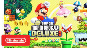 Funda roja super mario bros nintendo switch lite. New Super Mario Bros U Deluxe Launch Trailer Nintendo Switch Youtube