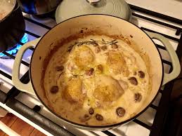 These chicken drumstick recipes are so easy to make, they can be cooked in a variety of different ways and flavoured too. Any Love For The Dutch Oven Chicken Thighs Braised In A White Wine Cream And Sage Sauce Of My Invention Castiron