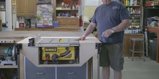 How To Build A Table For Your Jobsite Table Saw