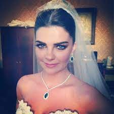 Bridal Turkish Actress Pelin Karahan Duvak Gelin Basi Duvak Gelin Dugun Giysileri