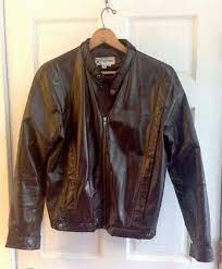 Vintage 1980s Chess King Brown Leather Jacket Cool Stranger Things Style Sz 42 Ebay Brown Leather Jacket Leather Jacket Burgundy Jacket