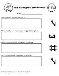 self esteem worksheet teachers pay teachers
