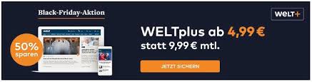 Und das in einer qualität, bei der man versucht ist, zu sagen: Black Freitag Weltplus Digital Abo Auch Premium Mit 50 Rabatt Mit Apple Ipad 2020 Ab 21 99 Mtl