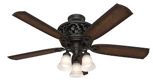 Illuminate your surroundings with style with ceiling lights from hunter! Hunter 54 Promenade Brittany Bronze Ceiling Fan With Light Kit And Remote Walmart Com Walmart Com