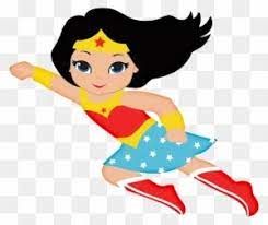 Wonderwoman Baby Clipart Imagenes De Mujer Maravilla Animada Baby Wonder Woman Clip Art Wonder Woman