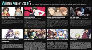 Crunchyroll Forum Winter 2016 Hidden Gems