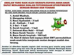 Bacaan doa pada awal majlis, merupakan suatu perkara yang wajib dilakukan dalam setiap acara atau majlis rasmi sekolah. Kata Kata Semangat Untuk Anak Menghadapi Peperiksaan Upsr Cikimm Com