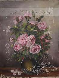 Just popping by to share with you what i have been up to recently. Romantic Rose Paintings Antique Rose Painting Vintage Rose Paintings Joanne Coletti