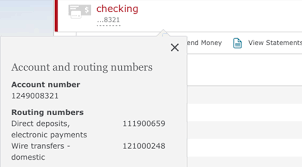 Routing Amp Account Number Information For Your Wells Fargo Accounts Wells Fargo Account Wells Fargo Wells Fargo Checking