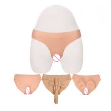 Simulated Silicone Fake Vagina Underwear Briefs Panties Hiding Penis For  Crossdresser Transgender Shemale Dragqueen Cosplay Gays - Breast Protheses  - AliExpress