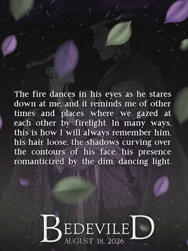Bedeviled, the final book in my Bewitched series, is releasing on August  18th! Read the first three books on KU now! 🦇 Dark academia with witches ✨  Magic with a price ⚔️