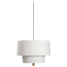 Nomen Trimless Linen Pendant Light For Sale At 1stdibs