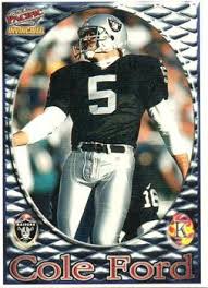 Cody ford (born december 28, 1996) is an american football offensive tackle for the buffalo bills of the national football league (nfl). Cole Ford Gallery Trading Card Database