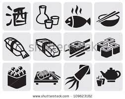 Squid Icon Stock Photos Images Pictures Sushi Food Icons Japanese Wine