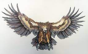 Egyptian tattoo is one that is inspired by egyptian mythology. Griffon Vulture Tattoo Design S Lakin Inca Art Art Tattoo Hipster Tattoo