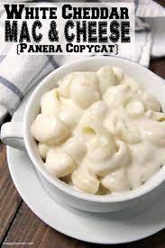 Combined with butter and milk, it makes one creamy, cheesy sauce for elbow pasta. White Cheddar Mac And Cheese Panera Copycat Snappy Gourmet