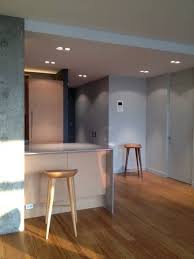Nyc Renovation Using Ezy Jamb Flush Finish Doors By Doug Stiles Industrial Interiors Renovations Suspended Ceiling Systems