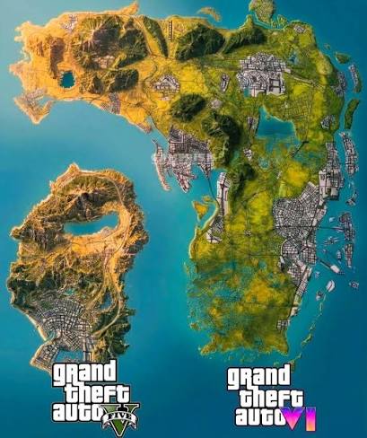 Grand Theft Auto VI map region artwork