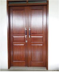 Desain Pintu Rumah 2 Pintu Kayu Modern Terbaru Pintu Kayu Kayu Pintu