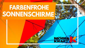 Mobel Kraft Farbenfrohe Sonnenschirme Youtube