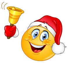 Christmas Emoticon With Bell Emoticon With Santa Hat Ringing Christmas Bell Ad Bell Emoticon Ch In 2020 Smiley Vrolijk Kerstfeest Grappige Plaatjes
