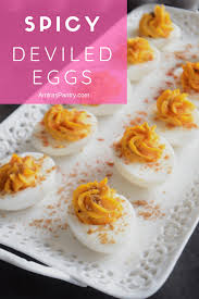 Spicy Deviled Egg Recipe Deviled Eggs Deviled Eggs With Relish Halal Recipes
