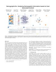 The foundation of canon law is found in its earliest texts and their interpretation in the church fathers' writings. Pdf Demographicvis Analyzing Demographic Information Based On User Generated Content