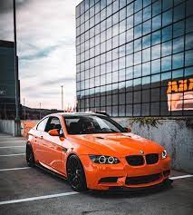 Bmw M3 E92 With Orange Color Fantastic Carporn Bmw Bmw M3 Bmw Sport
