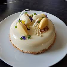 Coconut And Passion Fruit Silikomartprofessional Pastry Pastrychef Patisserie Dessertmasters Dessert Passion Fruit Cake Cooking Cake Dessert For Dinner