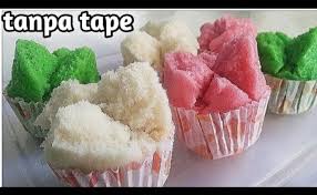 Resep dan cara membuat kue mangkok tanpa tape singkong bahan : Resep Kue Mangkok Mekar Tanpa Tape Anti Gagal