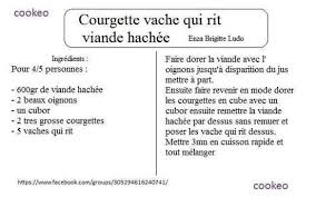 Courgettes Viande Hachee Vache Qui Rit Courgette Vache Qui Rit Vache Qui Rit Viande Hachee