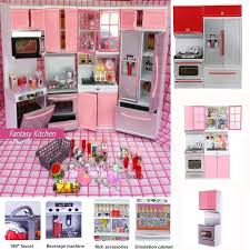 Your children will feel like master chefs when they play with the kidkraft deluxe let's cook kitchen. Deluxe Doll Size Kitchen Barbie Sized Dollhouse Furniture Mini Kids Kitchen Pretend Play Cooking Set Buy At A Low Prices On Joom E Commerce Platform