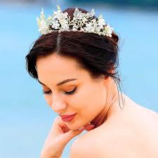 Amazon.com: Brishow Butterfly Crown and Tiara for Women Gold Headband  Bridal Crowns for Wedding : Beauty & Personal Care