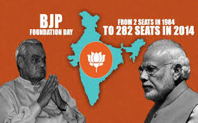 Bjp Foundation Day Partys Rise To Power From 2 Mps In 1984