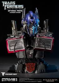 Optimus prime head coloring page. Optimus Prime Transformers Dar Statue Prime 1 Studio