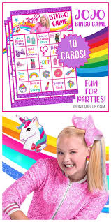 Jojo siwa just spoke out and addressed the controversial board game that her fans have been calling inappropriate for her target audience.watch the latest. Jojo Siwa Bingo Printable Party Game Printabelle