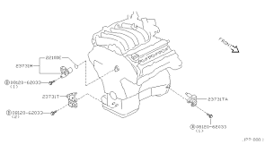 Check spelling or type a new query. 23731 35u11 Genuine Nissan 2373135u11 Crankshaft Position Sensor