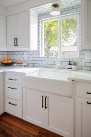 There are over 9 special value prices on blue tile. Light Blue Subway Tile Kitchen Backsplash Transitional Kitchen Boise By Fireclay Tile Houzz Au