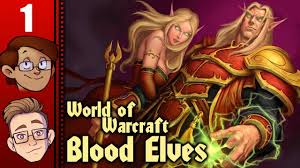Blood elves are high elves who, after the scourge invasion of their kingdom, changed their names to blood elves to reflect both their royal lineage and the loss of life they suffered. Let S Play World Of Warcraft Blood Elves Co Op Part 1 The Blood Elf Pet Party Warlock Hunter Youtube