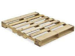 Heat Treated Wood Pallet 48 X 42 Min Order Of 5 By Uline 24 00 New Wood Pallets This Economical Alternativ Wood Pallets Pallet Diy Diy Pallet Projects