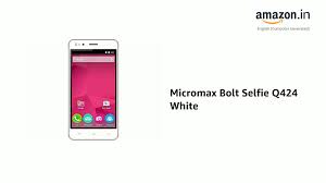 Micromax Bolt Selfie Q424 White ...
