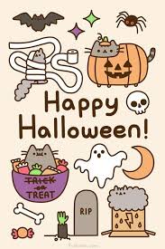 Pin Di Tasty Treat Su Super Cute Gatto Pusheen Disegni Kawaii Cose Di Halloween