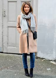 Go for a camel coat and style it with a camel scarf. Get This Look For 113 Fashion Winter Fashion Style
